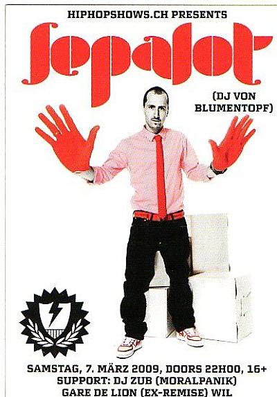dj sepalot Frontside