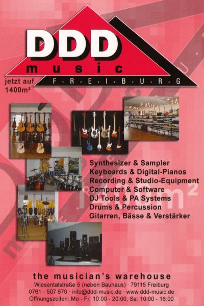 ddd music freiburg Frontside