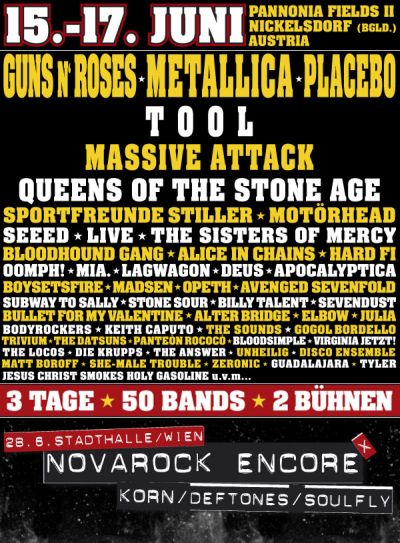 Nova Rock Festival 2006 Frontside