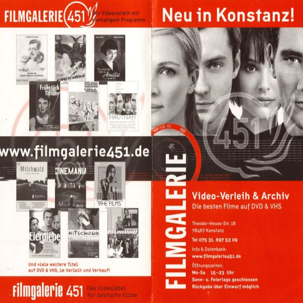 filmgalerie 451 Frontside