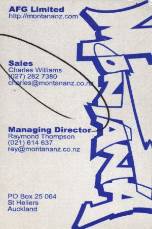 montana ltd Frontside