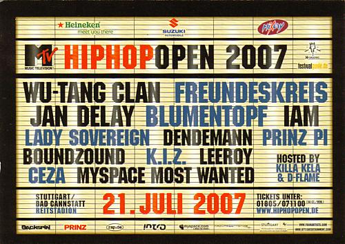 hiphopopen 2007 Frontside