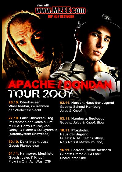 apache/dondan tour 2007 Frontside