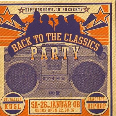 back to the classics party Frontside