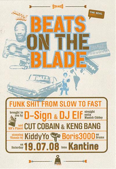 beats on the blade Frontside