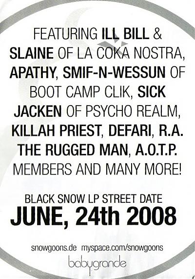 snowgoons Backside