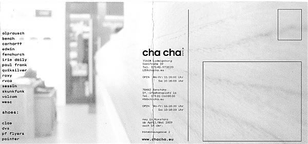 cha cha Backside