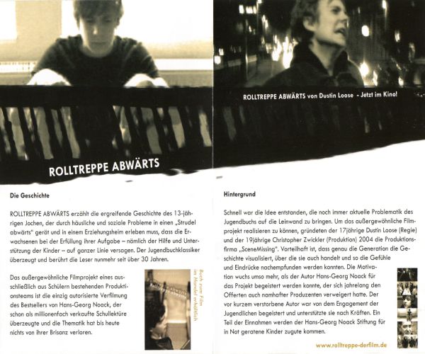 rolltreppe abwrts Backside