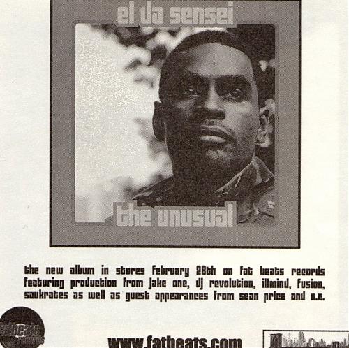 el da sensei Backside