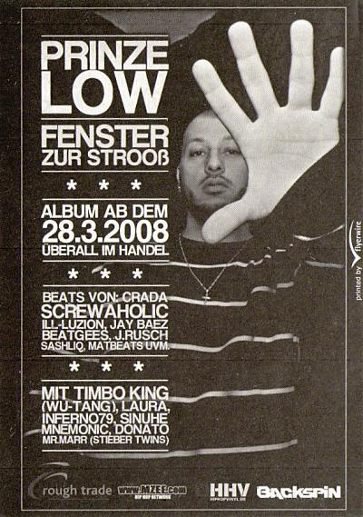 prinze low Backside